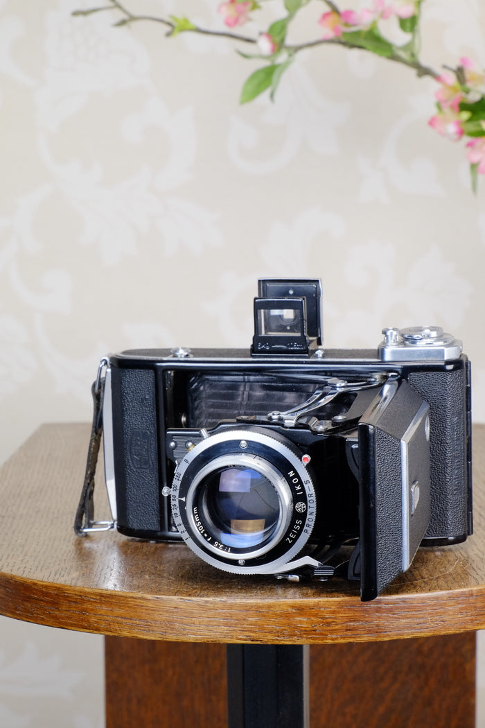 Near Mint! 1950 Zeiss-Ikon Ikonta C 6x9, CLA'd, Freshly Serviced! - Zeiss-Ikon- Petrakla Classic Cameras