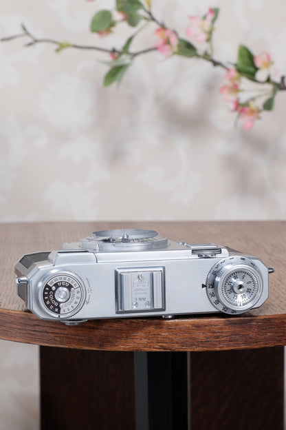 Circa 1952 Zeiss Ikon Contax IIa, Freshly serviced, CLA’d - Zeiss-Ikon- Petrakla Classic Cameras