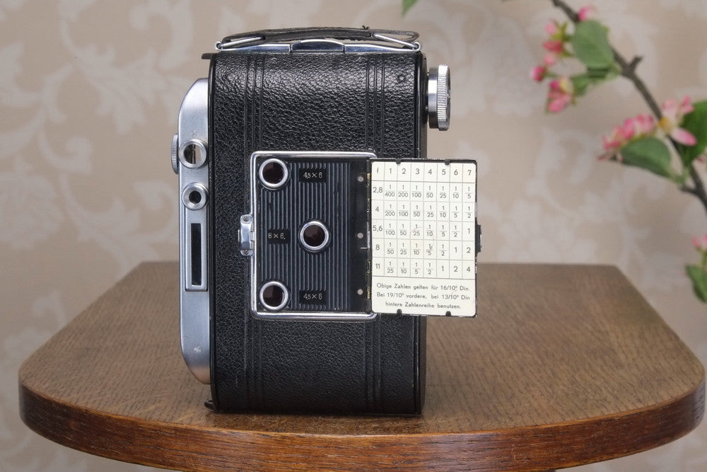 Rare! 1938 CERTO SS Dolly with f2.8/75mm Zeiss Tessar lens - Certo- Petrakla Classic Cameras