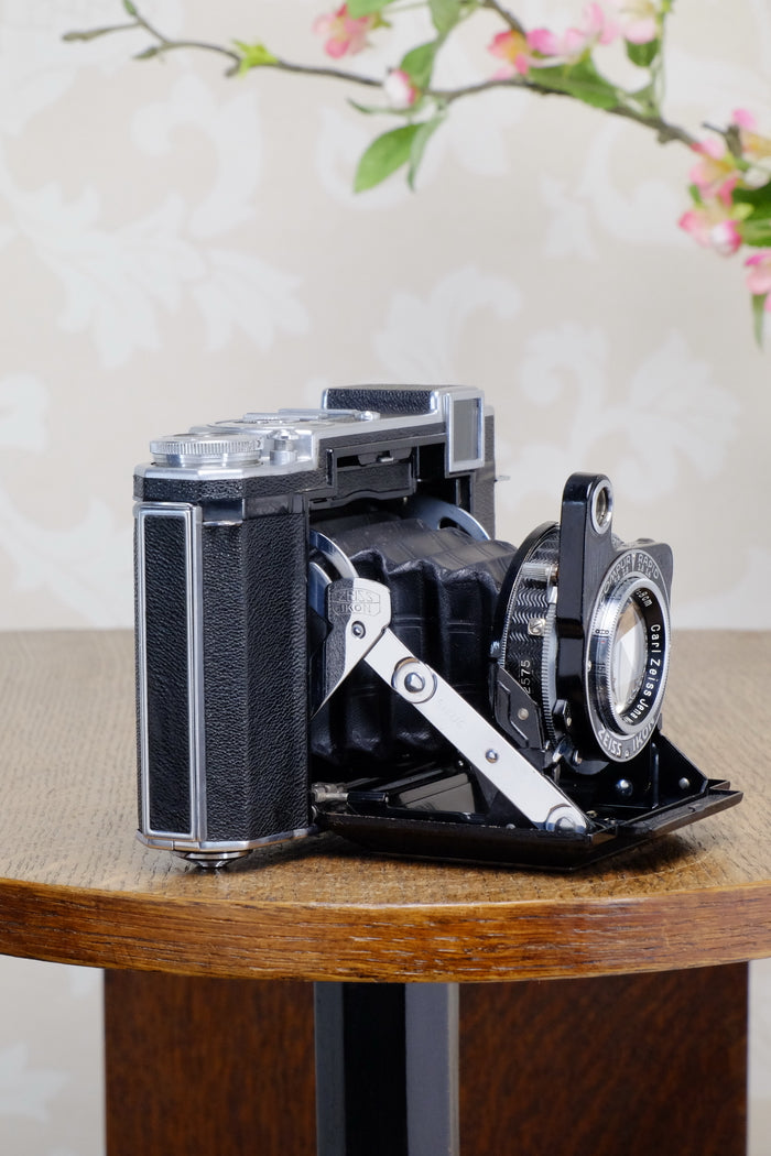 SUPERB! 1938 Zeiss Ikon Super Ikonta B 6x6, Tessar lens,  CLA'd, Freshly Serviced! - Zeiss-Ikon- Petrakla Classic Cameras