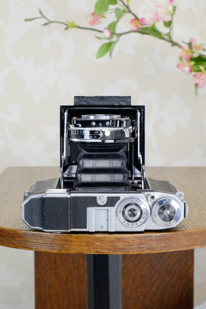 SUPERB! 1938 Zeiss Ikon Super Ikonta B 6x6, Tessar lens,  CLA'd, Freshly Serviced! - Zeiss-Ikon- Petrakla Classic Cameras