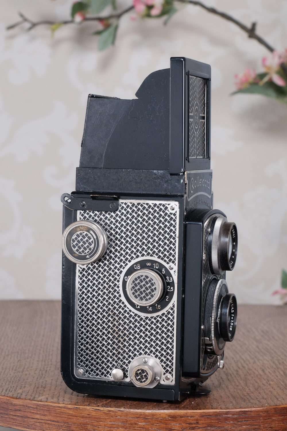 1934 Art-Deco Nickel-plated Rolleicord CLA’d, Freshly Serviced!