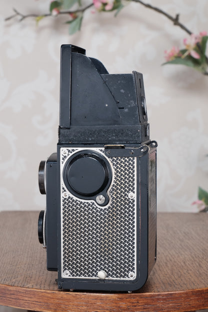 1934 Art-Deco Nickel-plated Rolleicord CLA’d, Freshly Serviced!