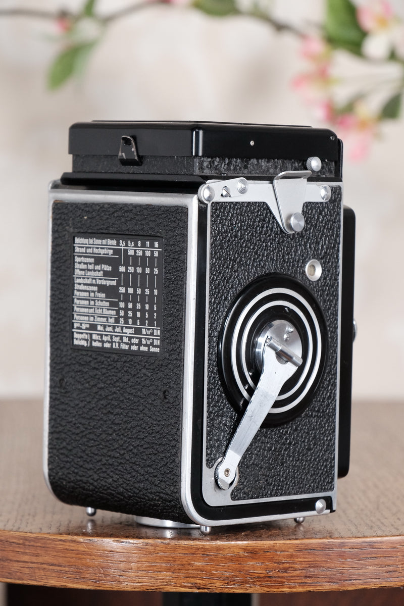 Superb! 1938 Rolleiflex Automat, Freshly Serviced, CLA’d - Frank & Heidecke- Petrakla Classic Cameras