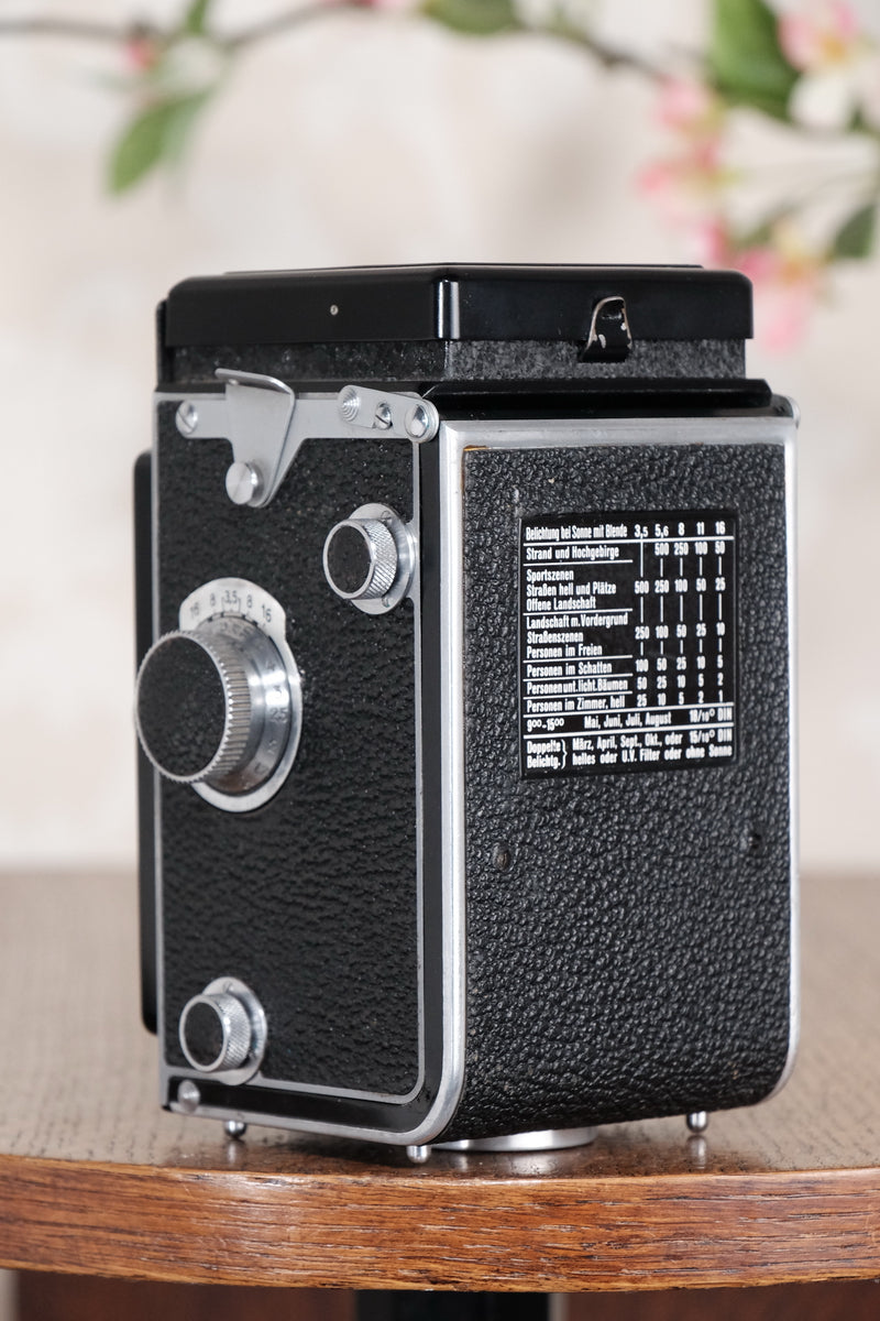 Superb! 1938 Rolleiflex Automat, Freshly Serviced, CLA’d - Frank & Heidecke- Petrakla Classic Cameras