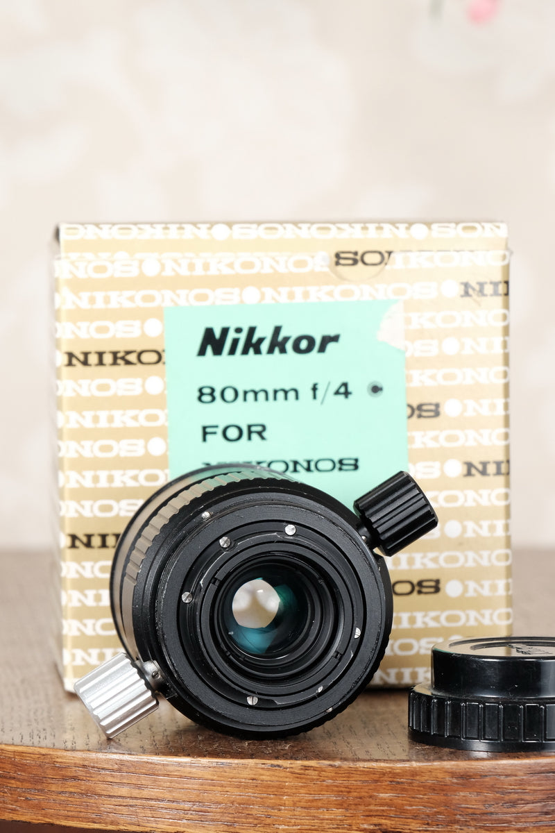 Superb! 80mm Nikkor lens for the Nikon Nikonos - Nikonos- Petrakla Classic Cameras