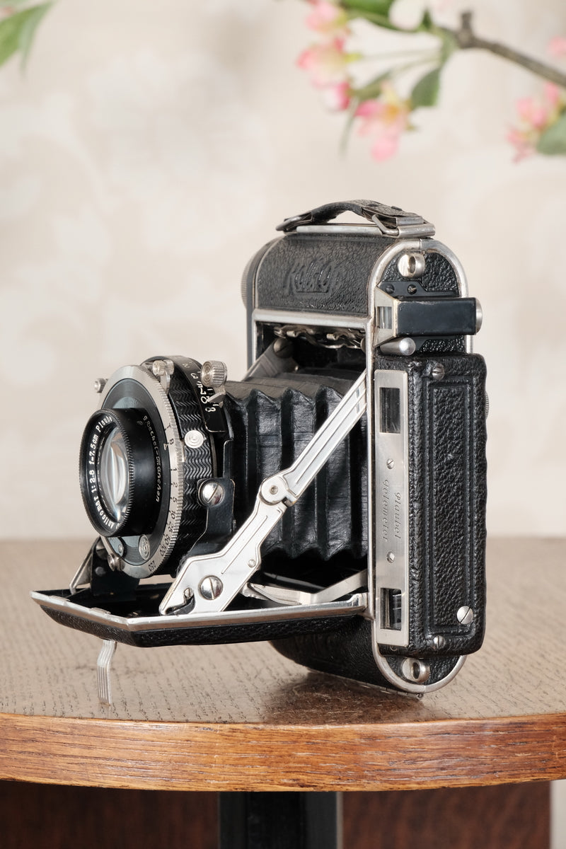 Superb! 1936 PLAUBEL ROLL-OP, Rare 6x4.5 Coupled Rangefinder Camera, CLA'd  Freshly Serviced! - Plaubel- Petrakla Classic Cameras