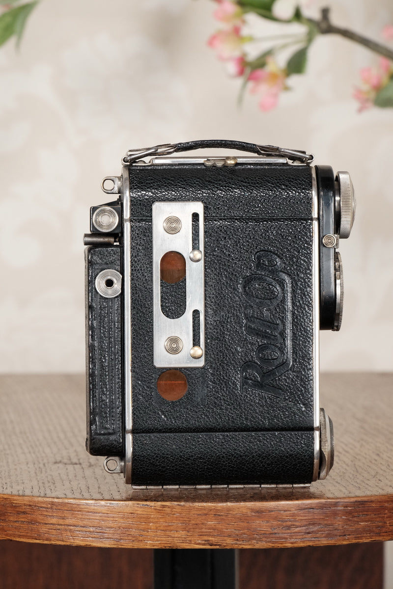 Superb! 1936 PLAUBEL ROLL-OP, Rare 6x4.5 Coupled Rangefinder Camera, CLA'd  Freshly Serviced! - Plaubel- Petrakla Classic Cameras