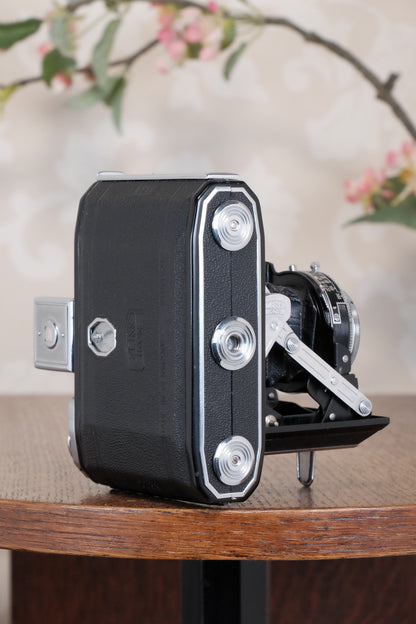 Near Mint! 1952 Zeiss Ikon Ikonta,, CLA'd, Freshly Serviced!