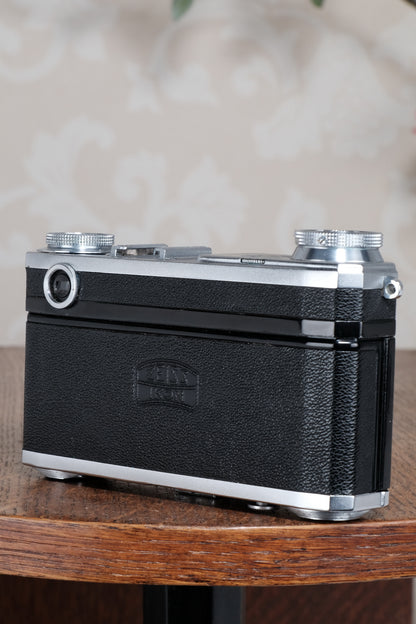 Near Mint! 1937 Zeiss Ikon Contax II Body and 50mm Zeiss Sonnar lens, CLA'd, Freshly Serviced!