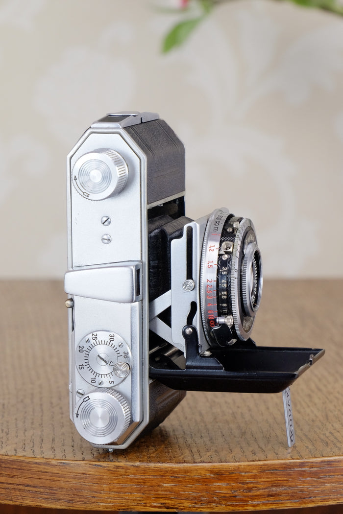 1937 Kodak-Nagel Retina I, (Type 141), German production at the Dr. Nagel factory for European market, CLA'd, Freshly Serviced! - Kodak- Petrakla Classic Cameras