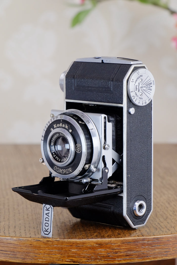 1937 Kodak-Nagel Retina I, (Type 141), German production at the Dr. Nagel factory for European market, CLA'd, Freshly Serviced! - Kodak- Petrakla Classic Cameras