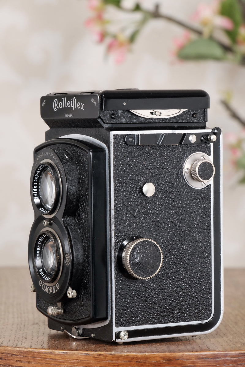 Near mint! 1934 Old Standard Rolleiflex, Freshly Serviced, CLA’d - Frank & Heidecke- Petrakla Classic Cameras