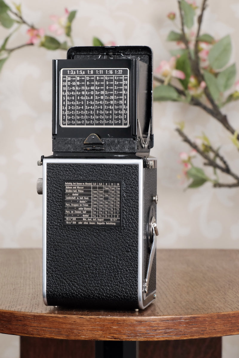 Near mint! 1934 Old Standard Rolleiflex, Freshly Serviced, CLA’d - Frank & Heidecke- Petrakla Classic Cameras