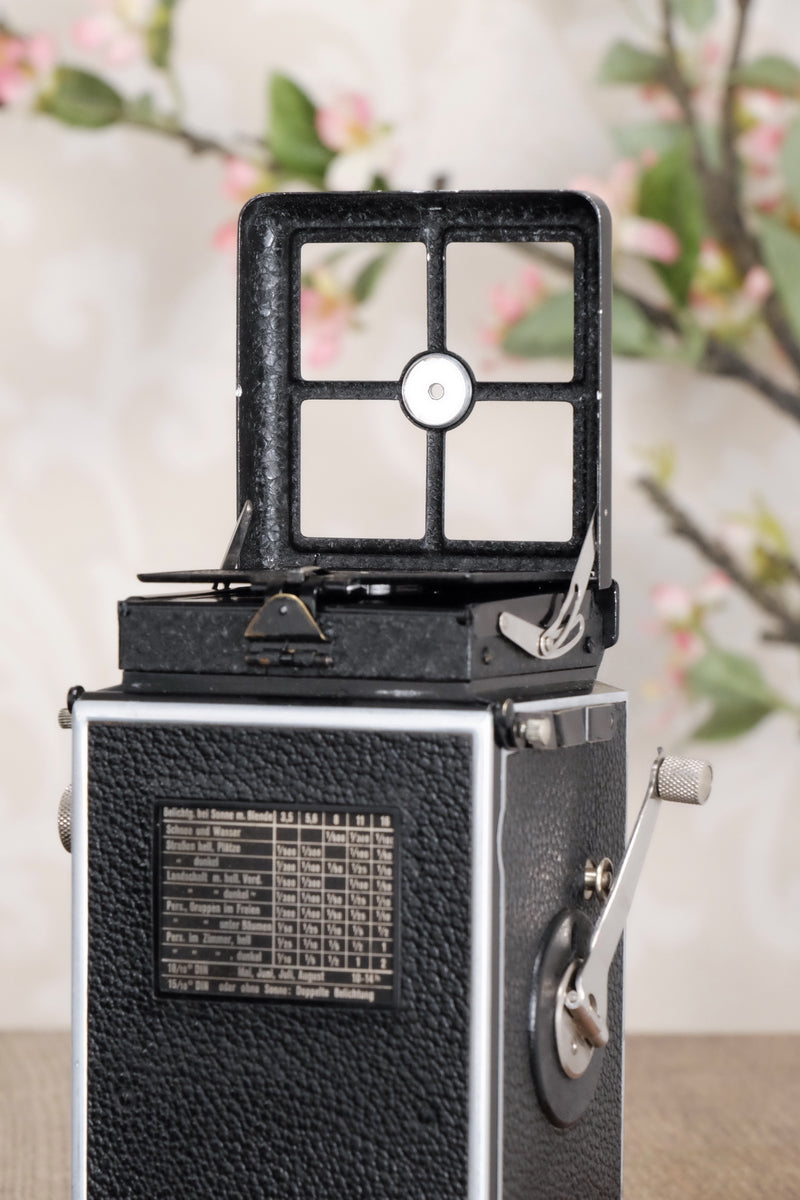 Near mint! 1934 Old Standard Rolleiflex, Freshly Serviced, CLA’d - Frank & Heidecke- Petrakla Classic Cameras