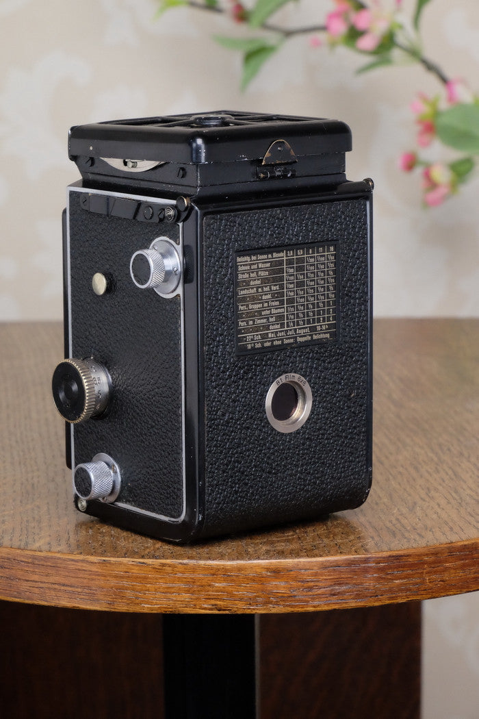 Excellent! 1933 Old Standard Rolleiflex, Freshly Serviced, CLA’d - Frank & Heidecke- Petrakla Classic Cameras