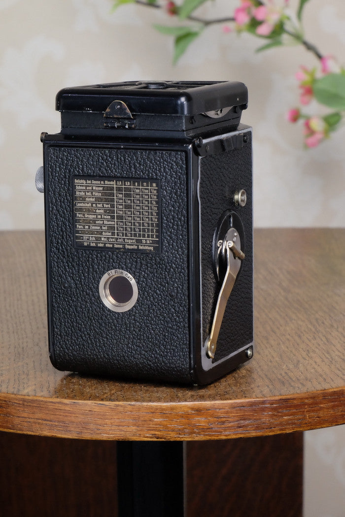 Excellent! 1933 Old Standard Rolleiflex, Freshly Serviced, CLA’d - Frank & Heidecke- Petrakla Classic Cameras