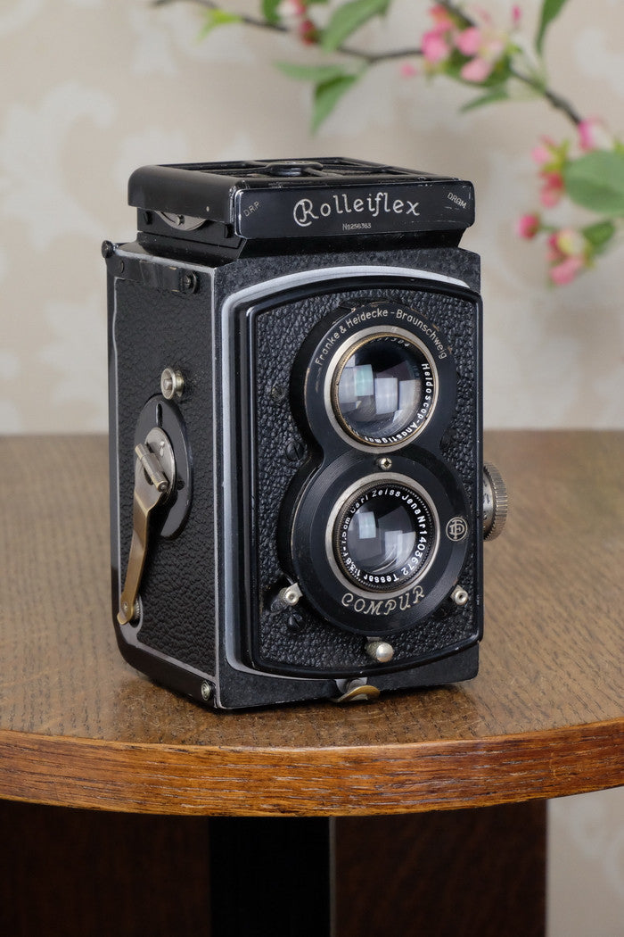 Excellent! 1933 Old Standard Rolleiflex, Freshly Serviced, CLA’d - Frank & Heidecke- Petrakla Classic Cameras