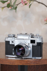 Superb! 1953 Zeiss Ikon Contax IIIa with coated Carl Zeiss 1.5 / 50mm