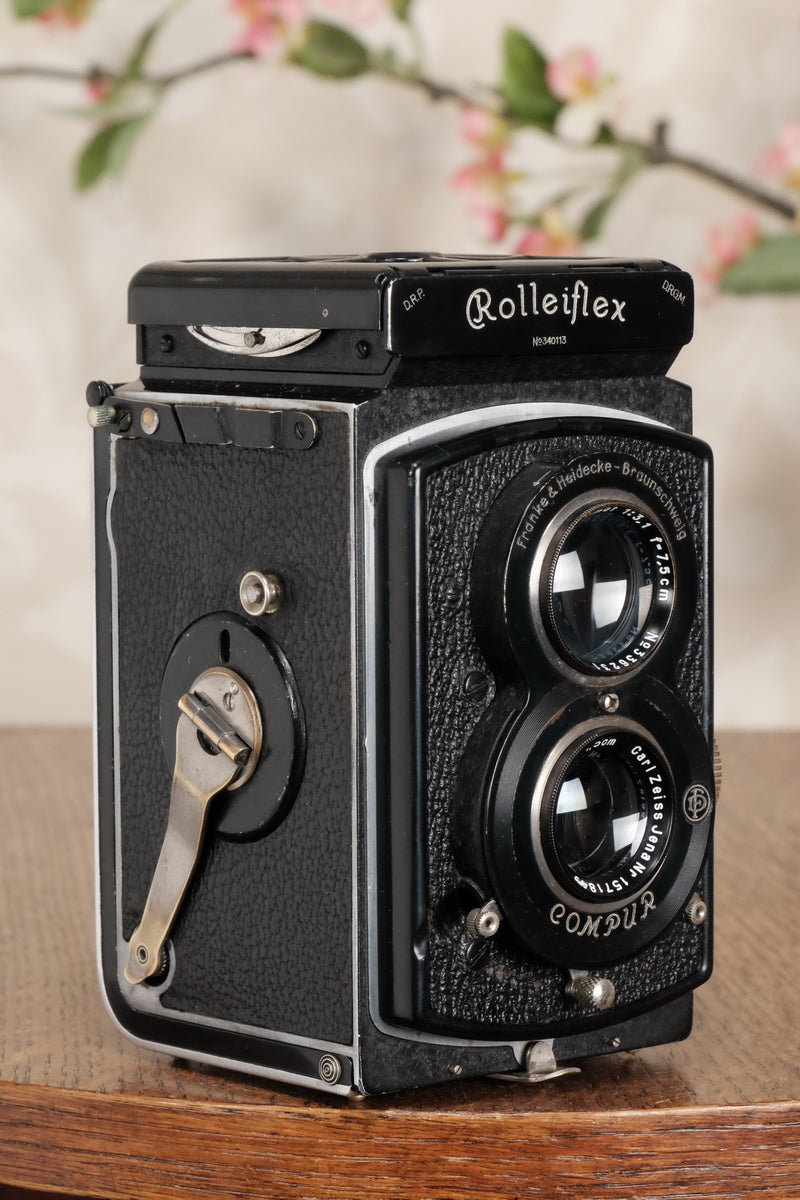 1934 Old Standard Rolleiflex, Freshly Serviced, CLA’d - Frank & Heidecke- Petrakla Classic Cameras