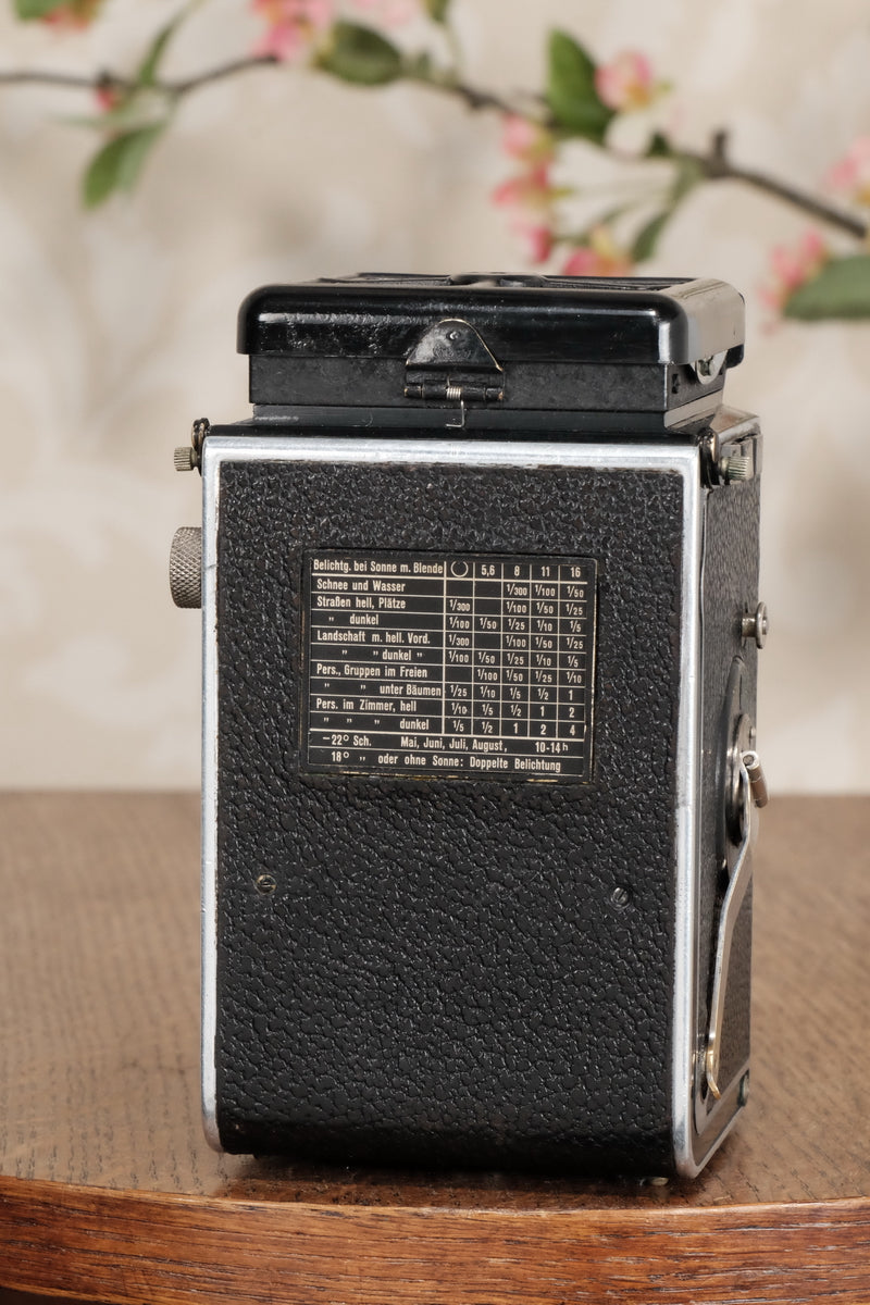 1934 Old Standard Rolleiflex, Freshly Serviced, CLA’d - Frank & Heidecke- Petrakla Classic Cameras