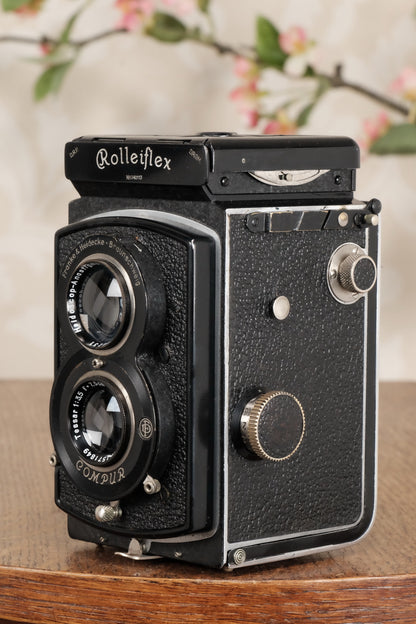 1934 Old Standard Rolleiflex, Freshly Serviced, CLA’d - Frank & Heidecke- Petrakla Classic Cameras