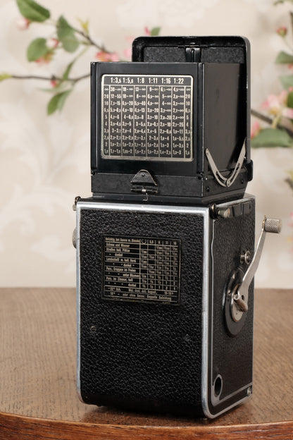 1934 Old Standard Rolleiflex, Freshly Serviced, CLA’d - Frank & Heidecke- Petrakla Classic Cameras