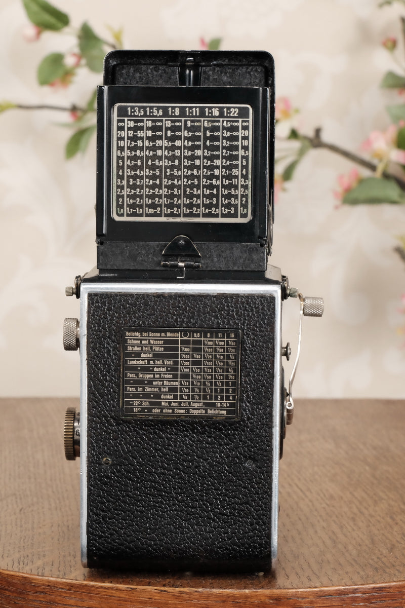 1934 Old Standard Rolleiflex, Freshly Serviced, CLA’d - Frank & Heidecke- Petrakla Classic Cameras