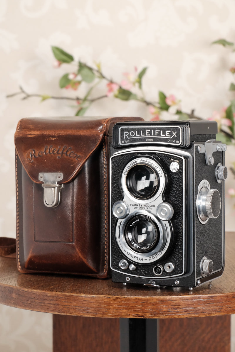 SUPERB! 1939 Rolleiflex Automat, Freshly Serviced, CLA’d - Frank & Heidecke- Petrakla Classic Cameras