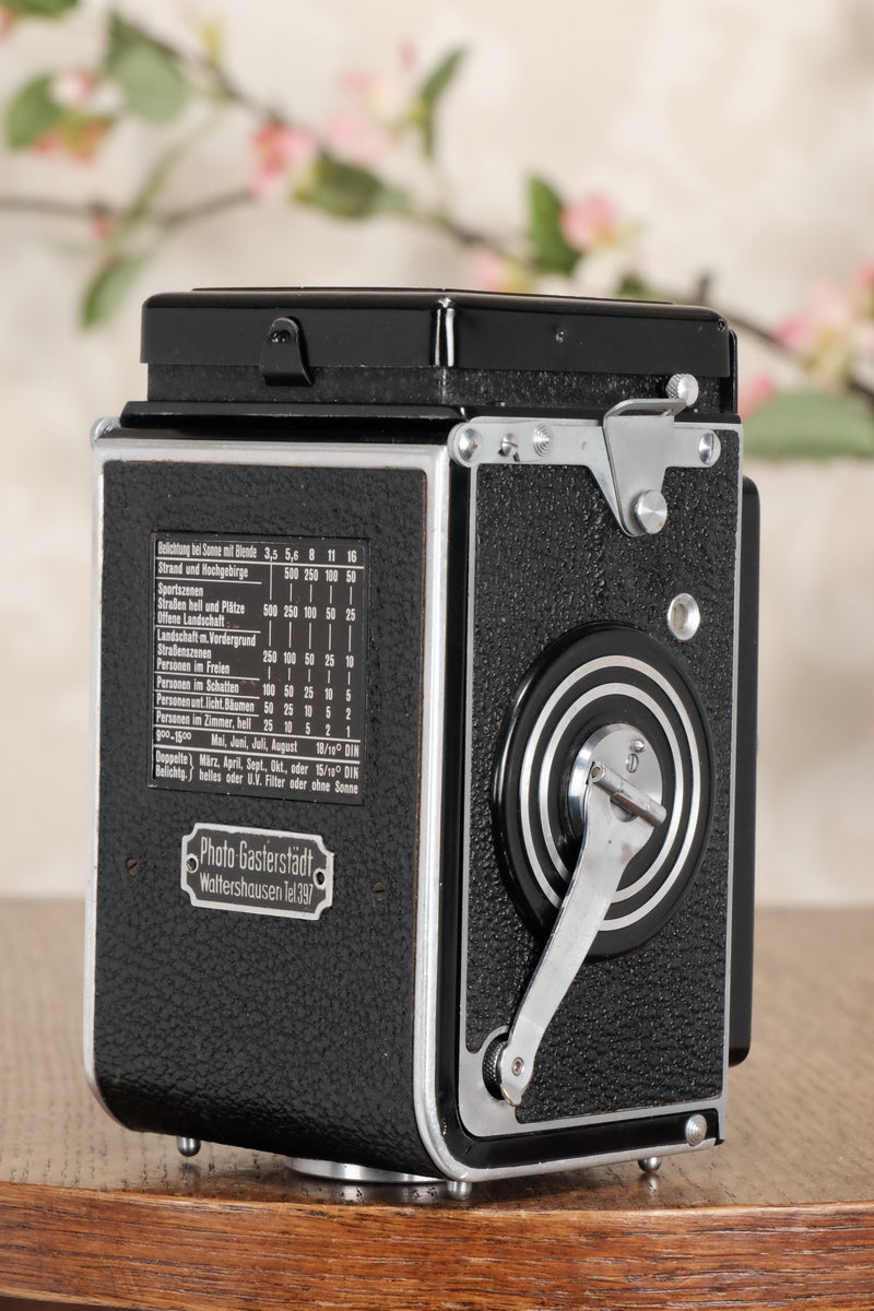 SUPERB! 1939 Rolleiflex Automat, Freshly Serviced, CLA’d - Frank & Heidecke- Petrakla Classic Cameras