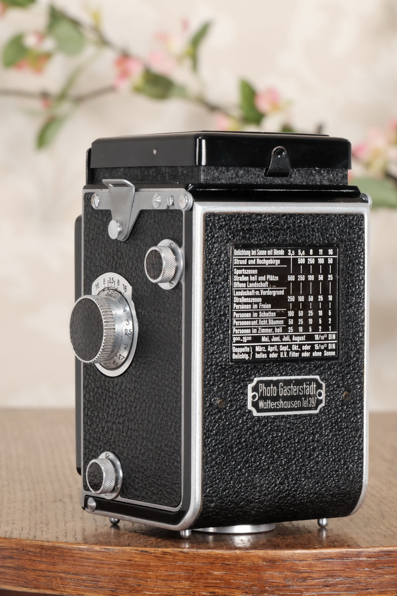 SUPERB! 1939 Rolleiflex Automat, Freshly Serviced, CLA’d - Frank & Heidecke- Petrakla Classic Cameras