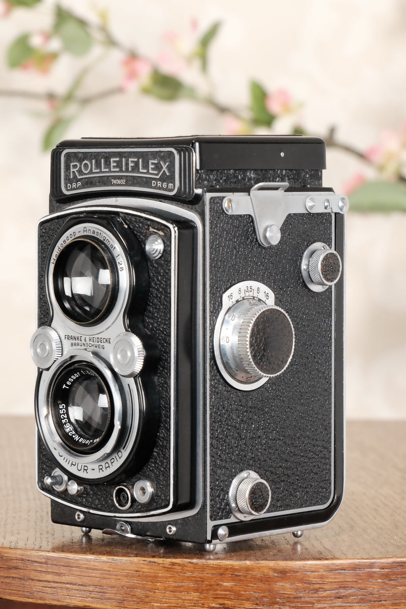 SUPERB! 1939 Rolleiflex Automat, Freshly Serviced, CLA’d - Frank & Heidecke- Petrakla Classic Cameras