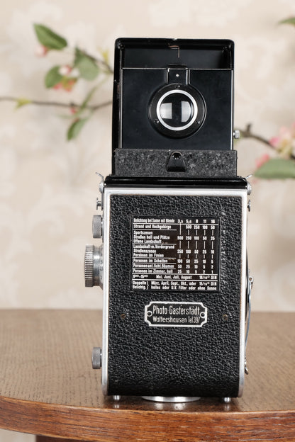 SUPERB! 1939 Rolleiflex Automat, Freshly Serviced, CLA’d - Frank & Heidecke- Petrakla Classic Cameras