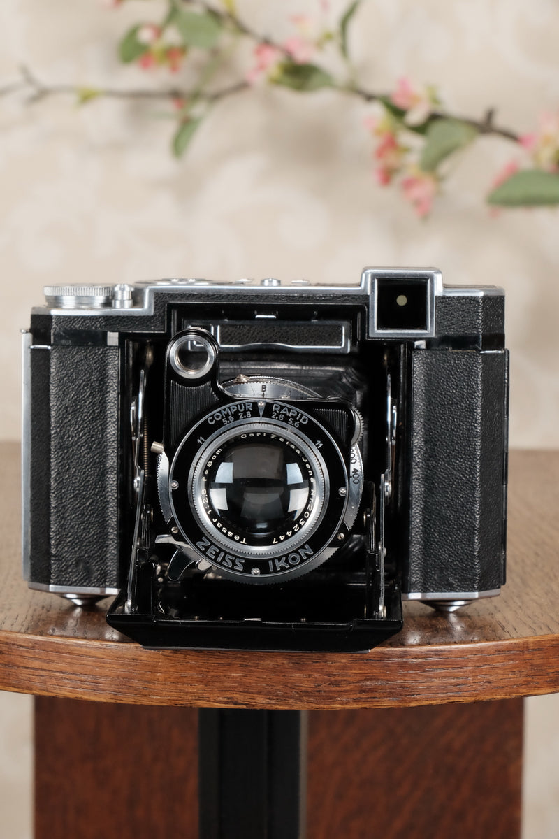 1937 Zeiss Ikon Super Ikonta 6x6, Tessar lens, CLA'd, Freshly Serviced! - Zeiss-Ikon- Petrakla Classic Cameras