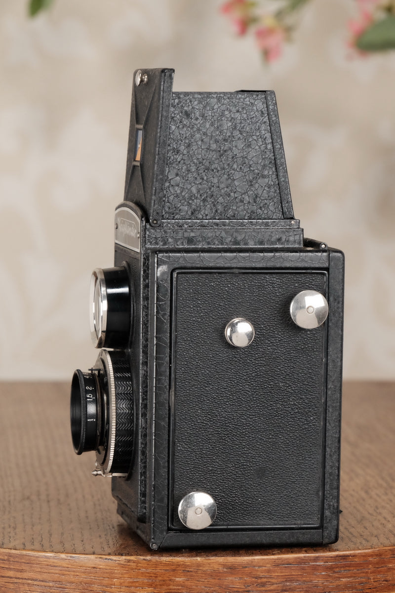 1935 Voigtlander Brillant 6x6 TLR, CLA'd, Freshly Serviced! - Voigtlander- Petrakla Classic Cameras