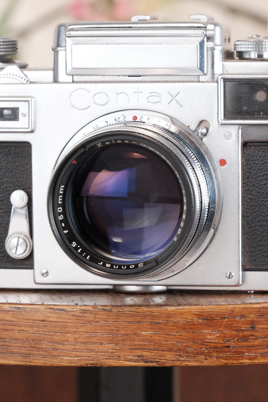 Near Mint! Coated F1.5/50mm Zeiss-Opton Sonnar Lens. For Contax rangefinder cameras<