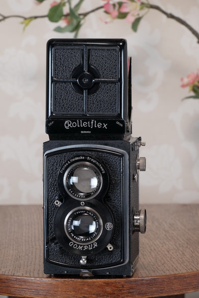 1935 Old Standard Rolleiflex, Freshly Serviced, CLA’d