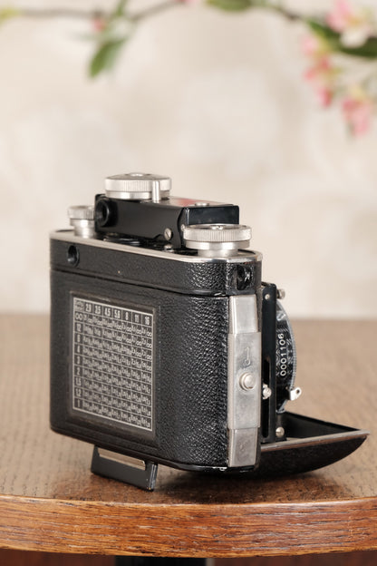 SUPERB! 1937 Certo Dollina II, 35mm Rangefinder camera, Freshly Serviced, CLA’d - Certo- Petrakla Classic Cameras