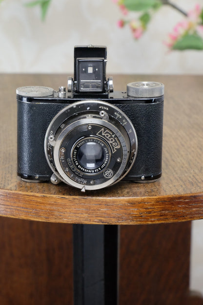 Excellent! 1931 NAGEL PUPILLE camera, Freshly Serviced! - Nagel- Petrakla Classic Cameras