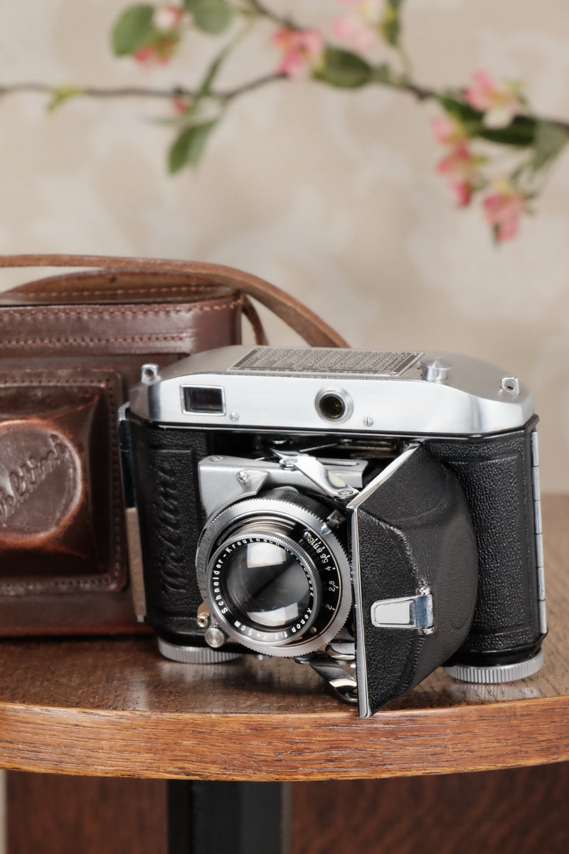 Near Mint! 1938 Welta Weltini, 35mm Rangefinder Camera, CLA'd, Freshly Serviced! - Welta- Petrakla Classic Cameras