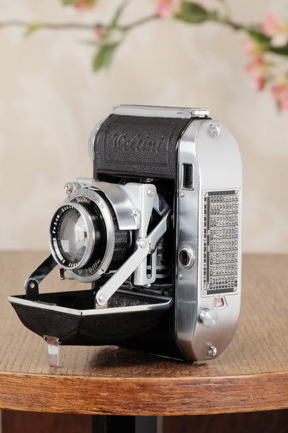 Near Mint! 1938 Welta Weltini, 35mm Rangefinder Camera, CLA'd, Freshly Serviced! - Welta- Petrakla Classic Cameras