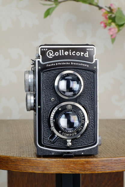 SUPERB! 1936 Rolleicord CLA’d, Freshly Serviced! - Frank & Heidecke- Petrakla Classic Cameras