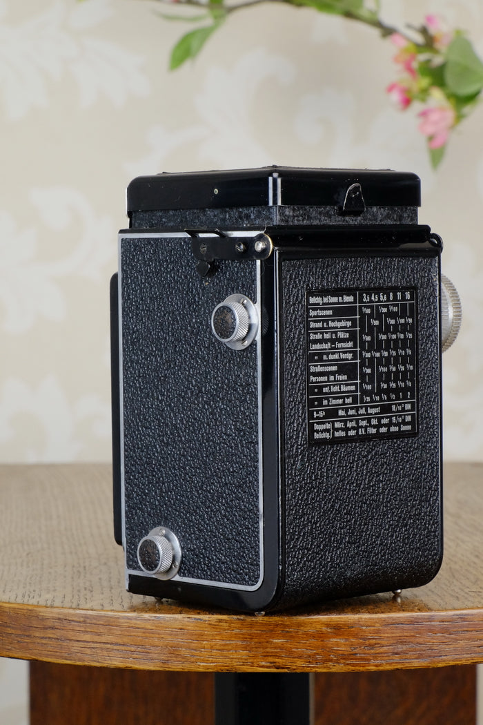 SUPERB! 1936 Rolleicord CLA’d, Freshly Serviced! - Frank & Heidecke- Petrakla Classic Cameras