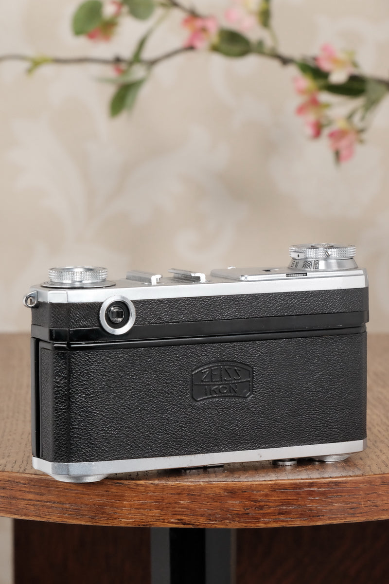 Superb! 1939 Zeiss Ikon Contax II Body, CLA'd, Freshly Serviced! - Zeiss-Ikon- Petrakla Classic Cameras