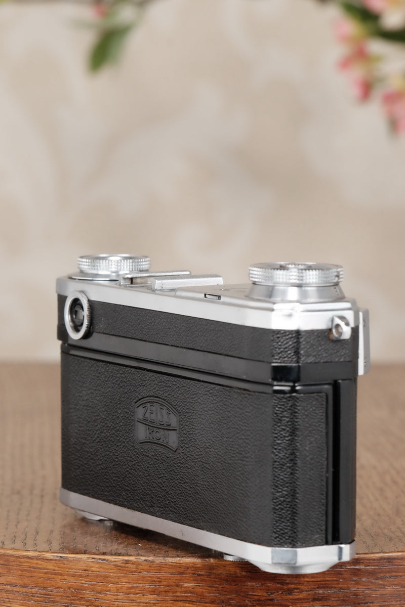 Superb! 1939 Zeiss Ikon Contax II Body, CLA'd, Freshly Serviced! - Zeiss-Ikon- Petrakla Classic Cameras