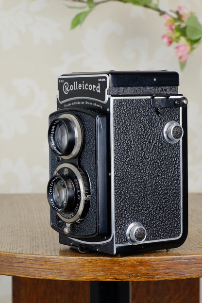 SUPERB! 1936 Rolleicord CLA’d, Freshly Serviced! - Frank & Heidecke- Petrakla Classic Cameras