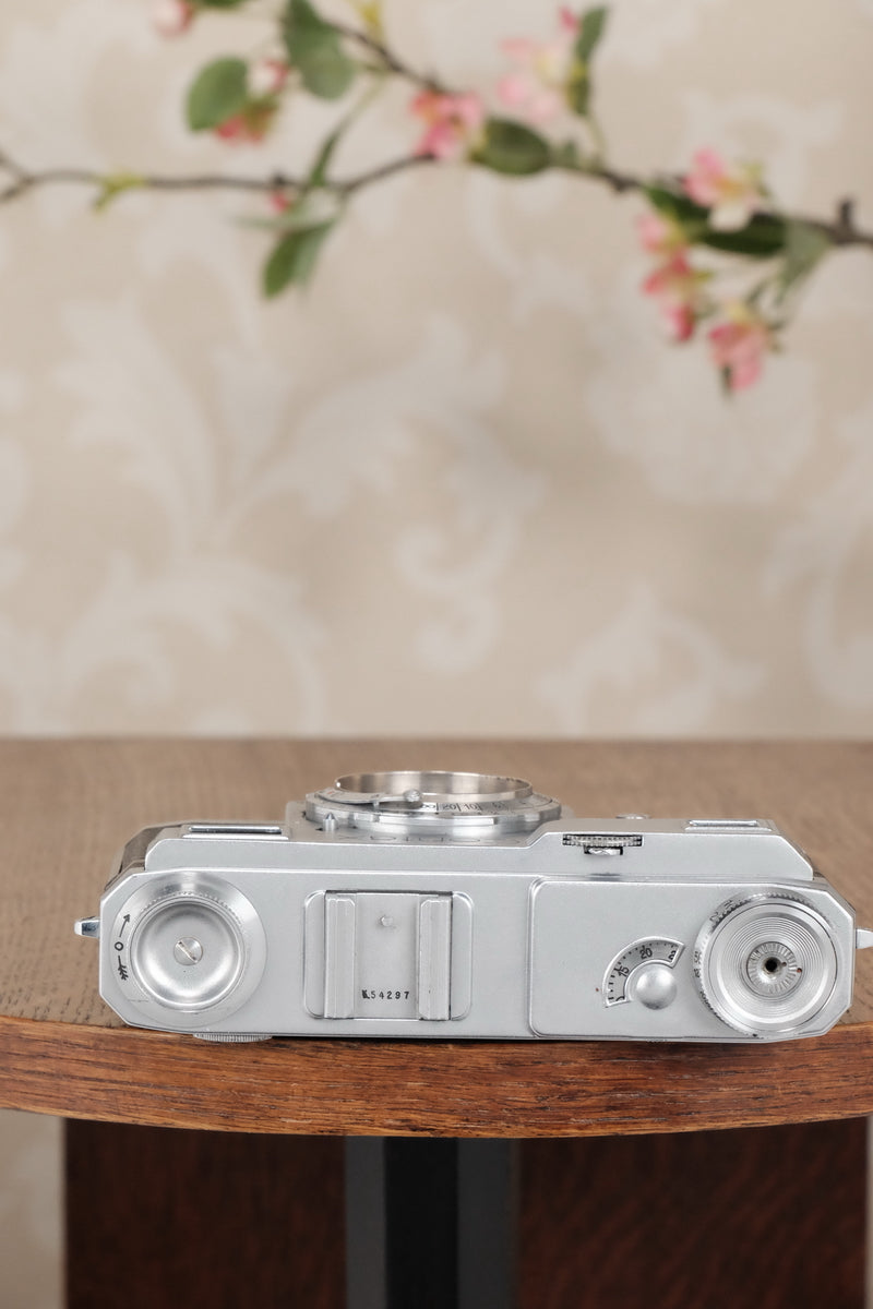 Superb! 1939 Zeiss Ikon Contax II Body, CLA'd, Freshly Serviced! - Zeiss-Ikon- Petrakla Classic Cameras