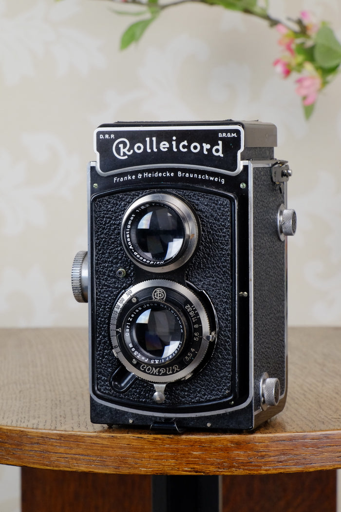 SUPERB! 1936 Rolleicord CLA’d, Freshly Serviced! - Frank & Heidecke- Petrakla Classic Cameras