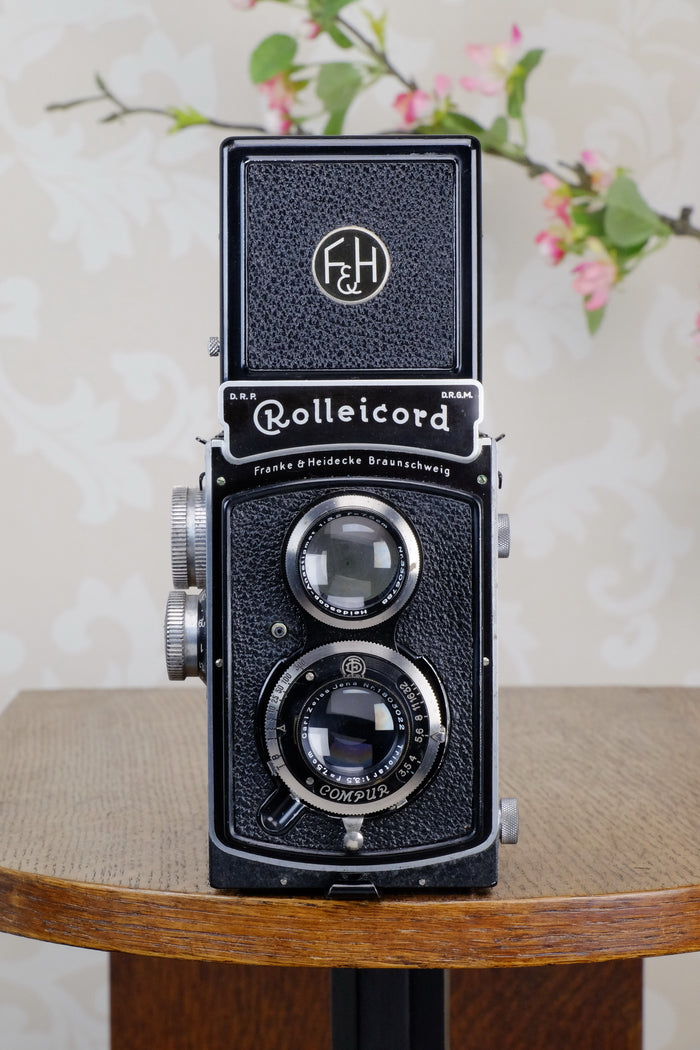 SUPERB! 1936 Rolleicord CLA’d, Freshly Serviced! - Frank & Heidecke- Petrakla Classic Cameras