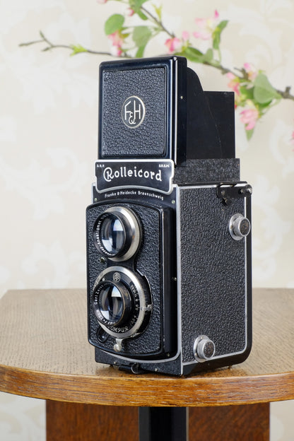 SUPERB! 1936 Rolleicord CLA’d, Freshly Serviced! - Frank & Heidecke- Petrakla Classic Cameras